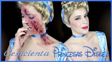 Cenicienta raspada maquillaje efectos especiales