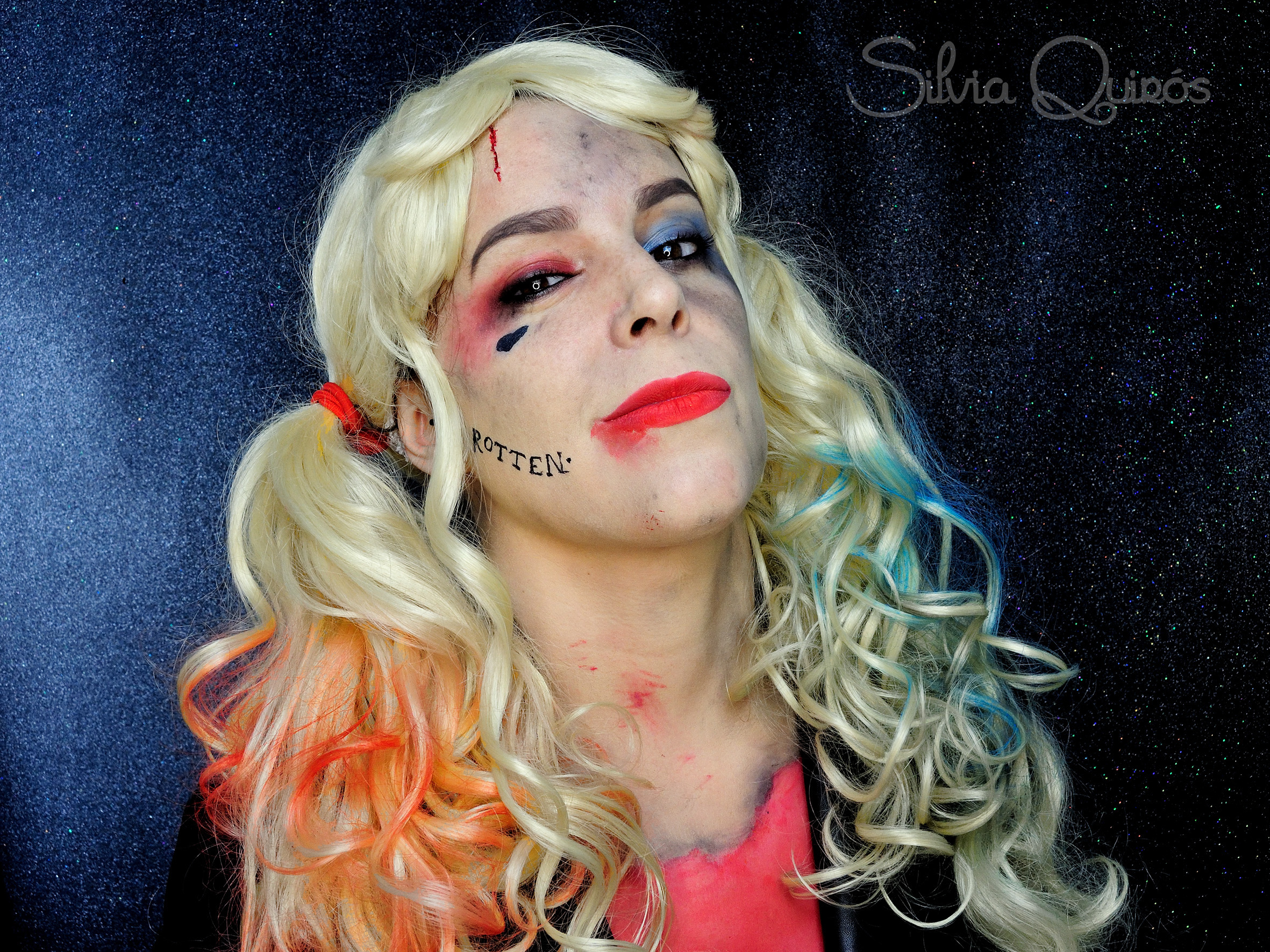 Tutorial maquillaje Harley Quinn -