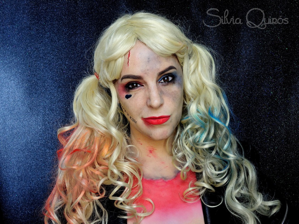 Harley Quinn makeup tutorial