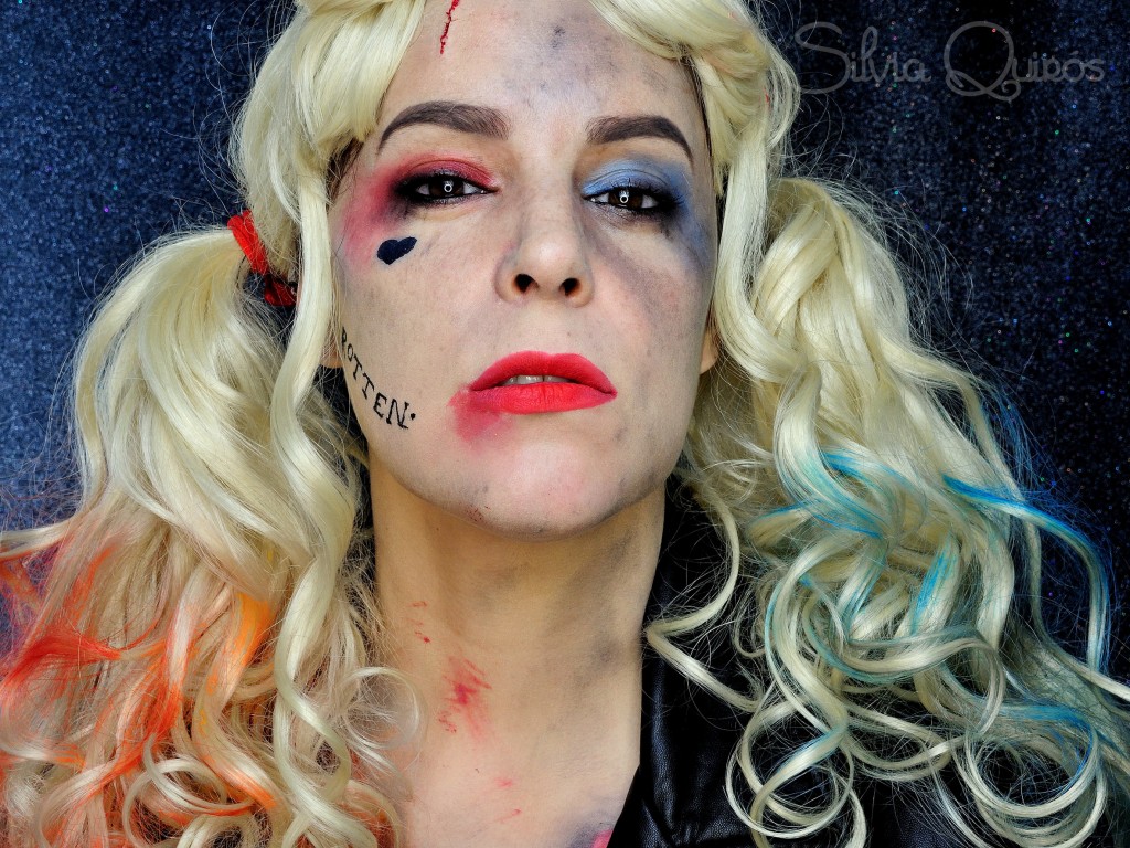 Tutorial maquillaje Harley Quinn