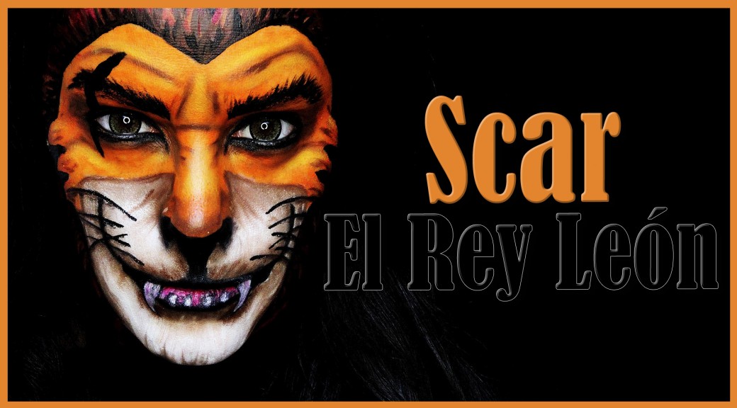 Maquillaje tutorial Scar del Rey del León