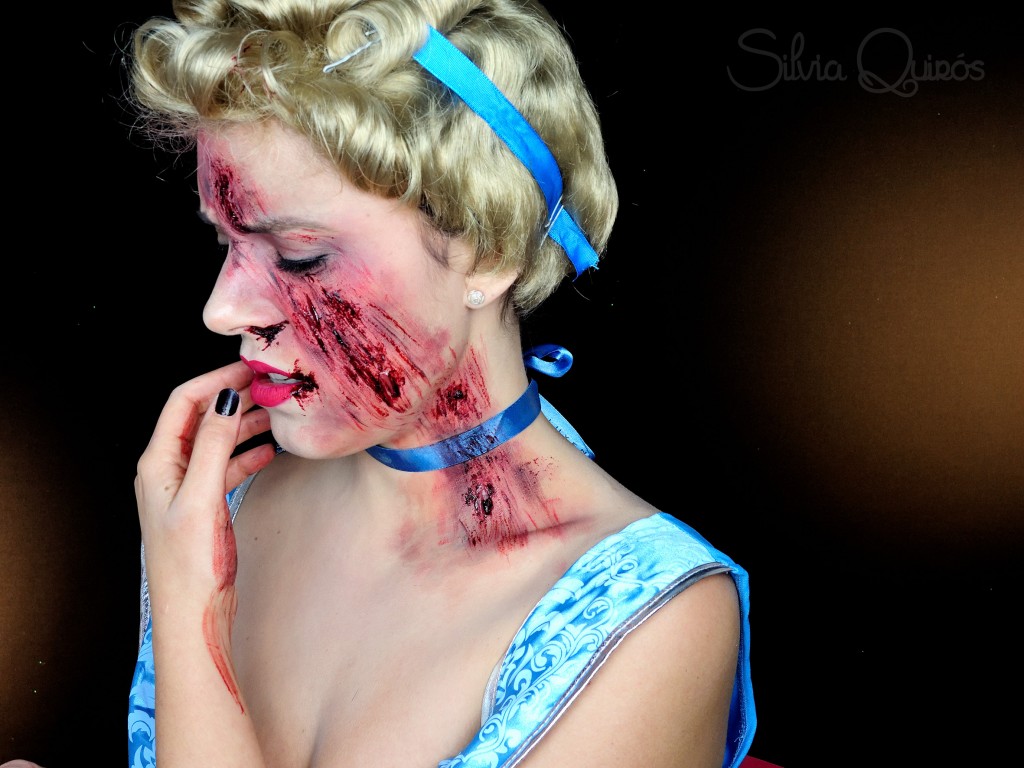 Scraped Cinderella special effects makeup