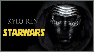 Maquillaje Kylo Ren de Star Wars El despertar de la fuerza