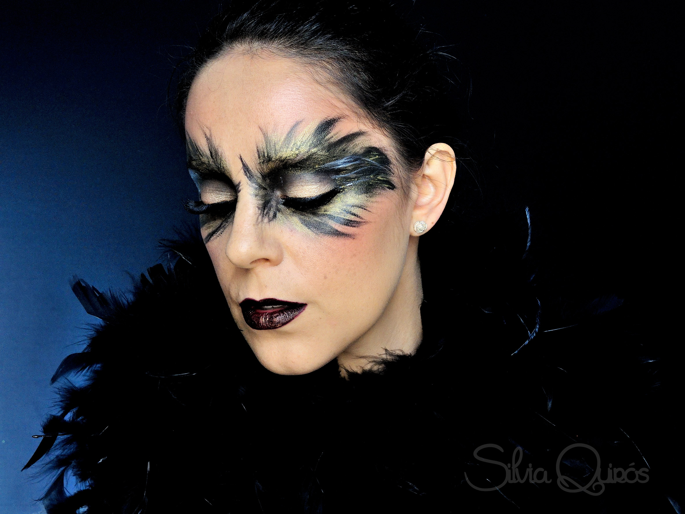 Tutorial Maquillaje Reina Black Raven.
