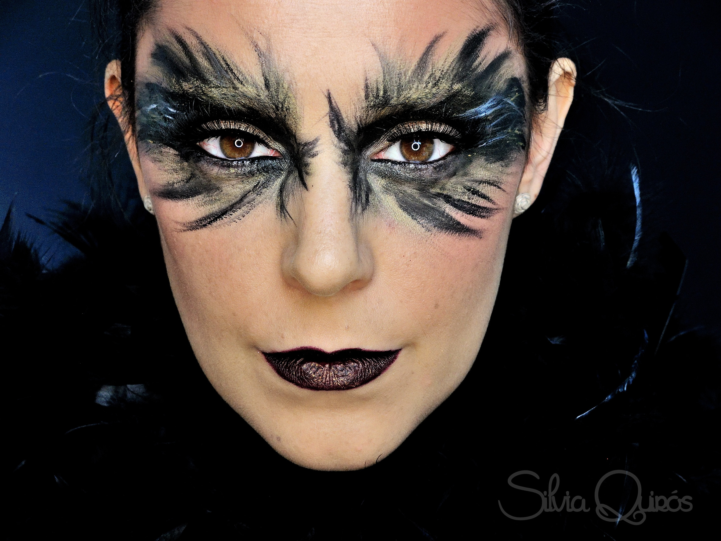 Sult perler Hub Queen Black Raven makeup tutorial -