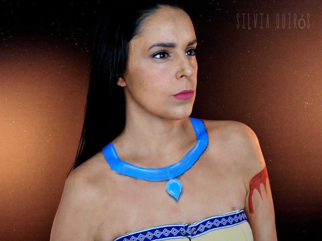 Pocahontas con rasgado de bala efectos especiales