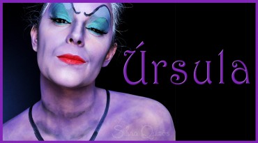 Tutorial Maquillaje fantasía Úrsula de La Sirenita