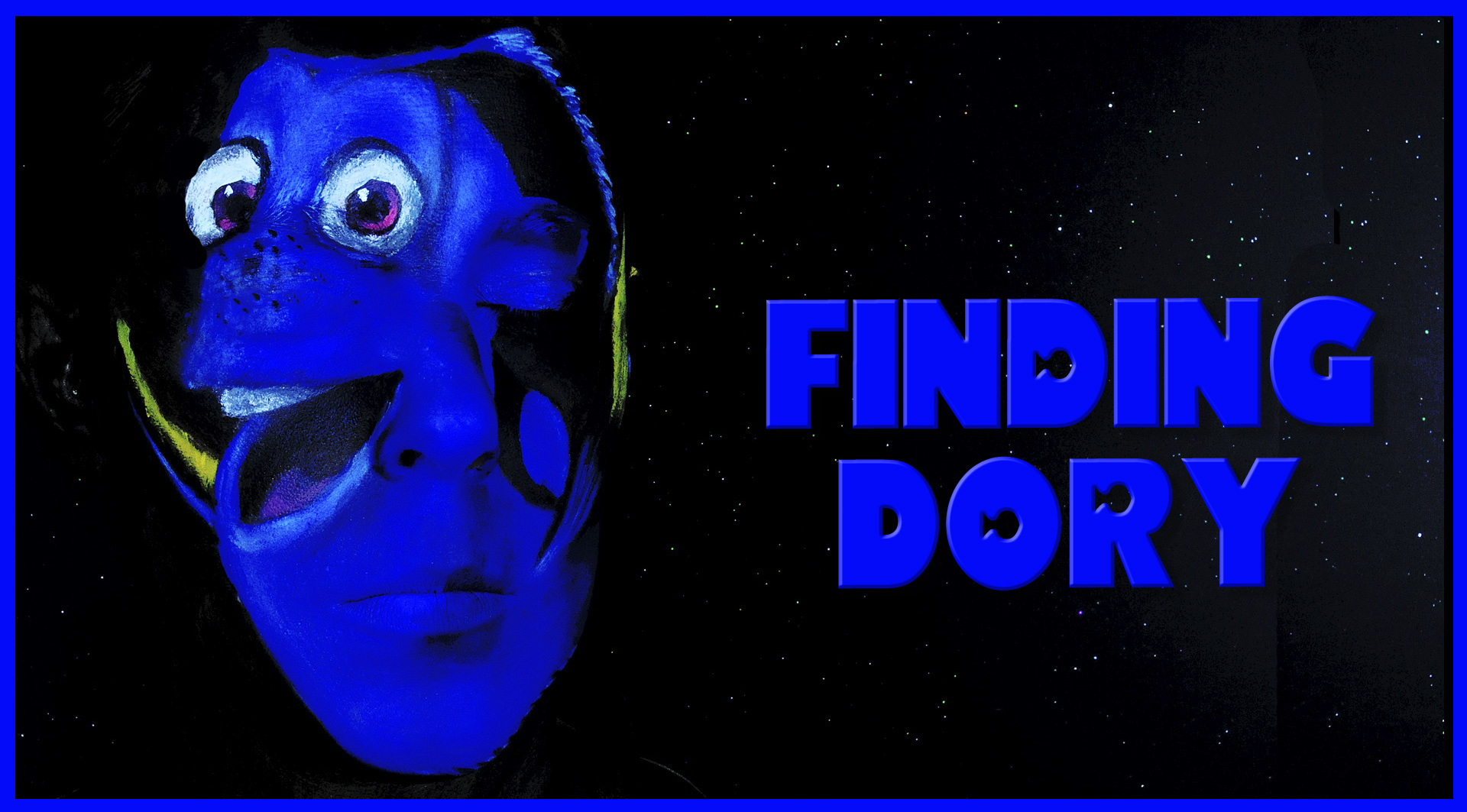Tutorial maquillaje Dory de Finding Dory
