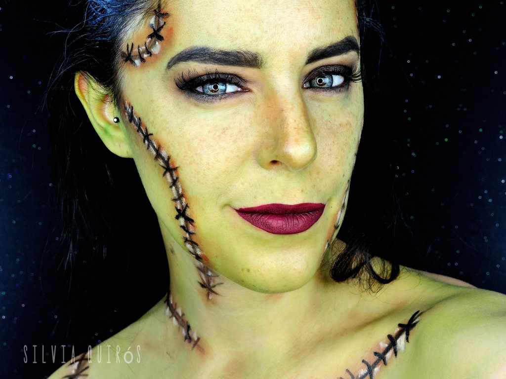 Tutorial maquillaje Novia Frankenstein