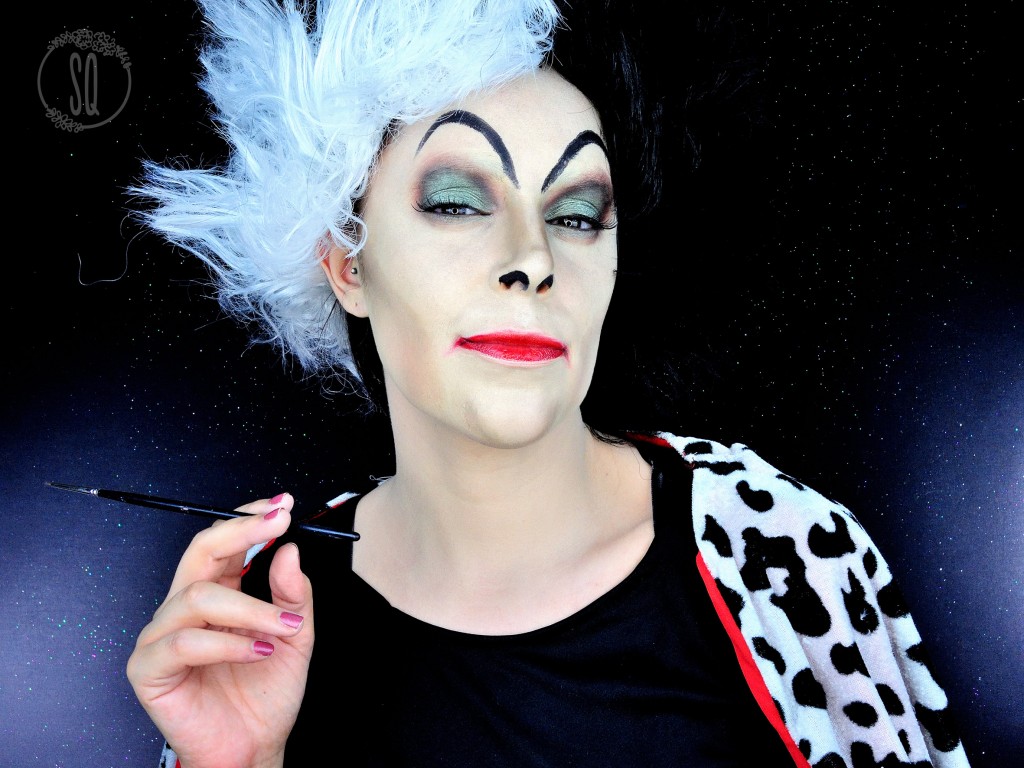 Cruella de Vil, personaje de cuentos #5 maquillaje Fantasía