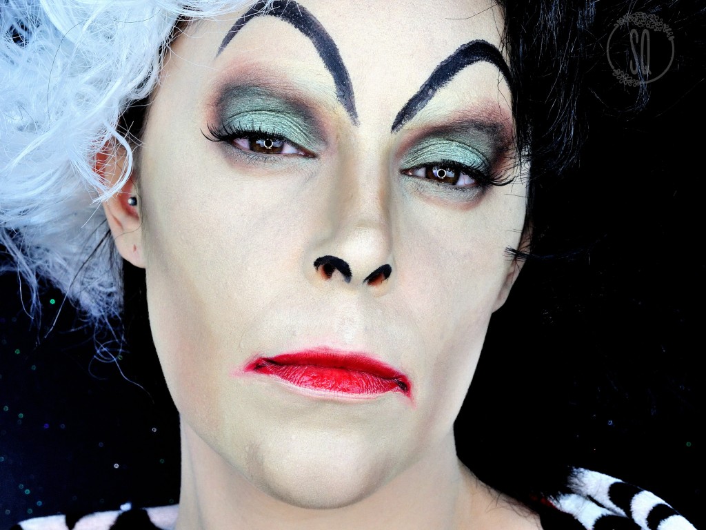 Cruella de Vil, personaje de cuentos #5 maquillaje Fantasía