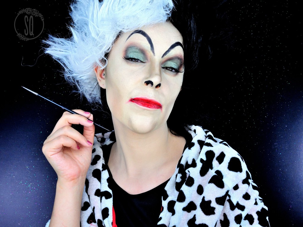 Cruella de Vil, fairy tale characters #5 Fantasy makeup