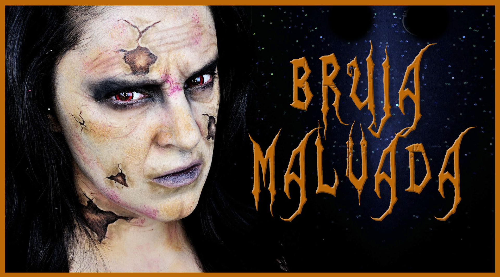 Tutorial maquillaje Bruja vieja malvada para Halloween -