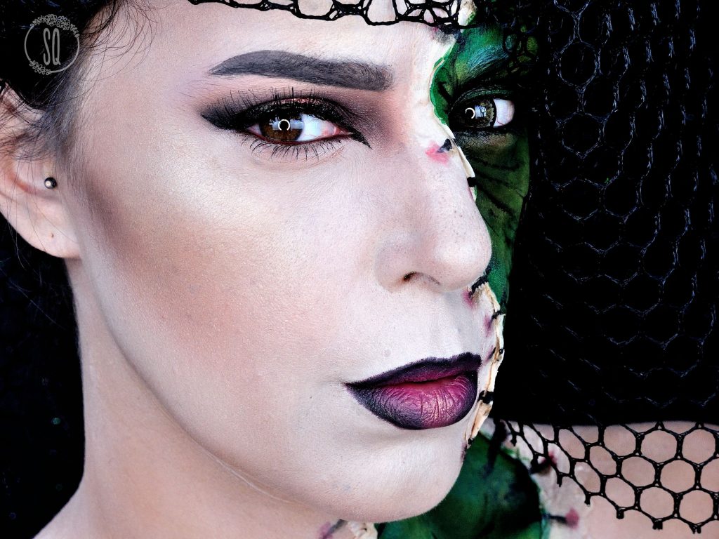 FX makeup tutorial Black Witch