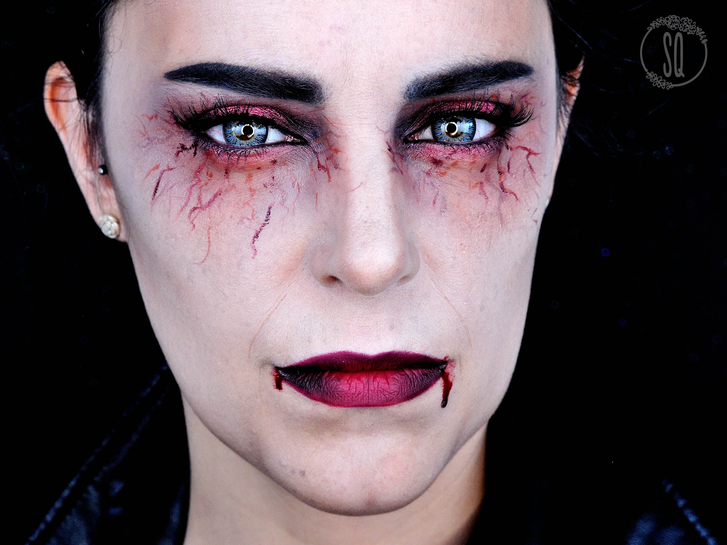 Sanción marxista suspicaz Tutorial maquillaje Vampira sexy y terrorifica para Halloween -