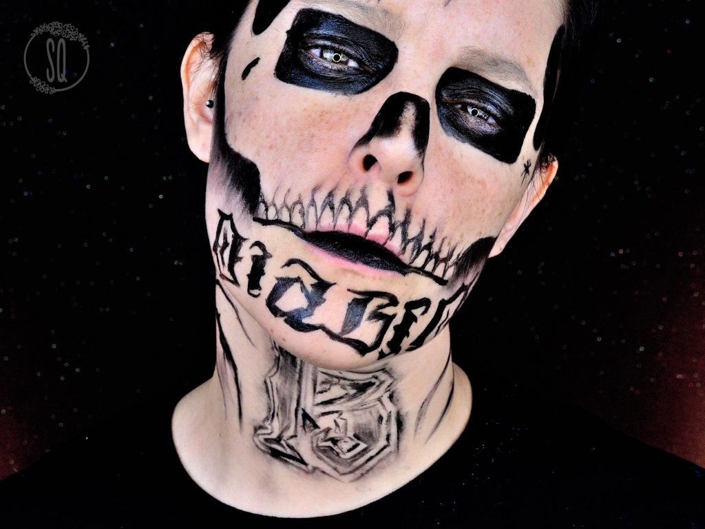 Maquillaje El Diablo del Escuadrón Suicida para Halloween