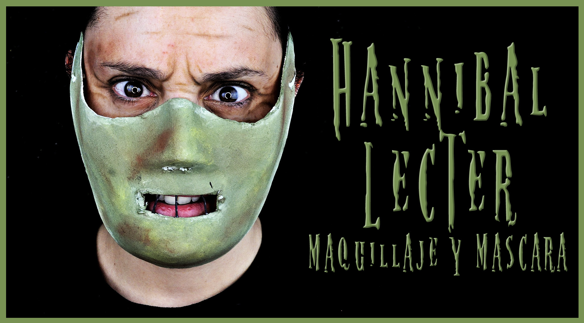 Hannibal Lecter cardboard mask