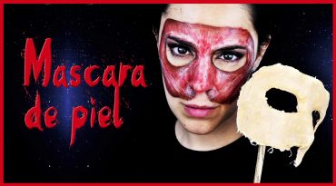 Tutorial máscara de piel y rostro sin piel para Halloween