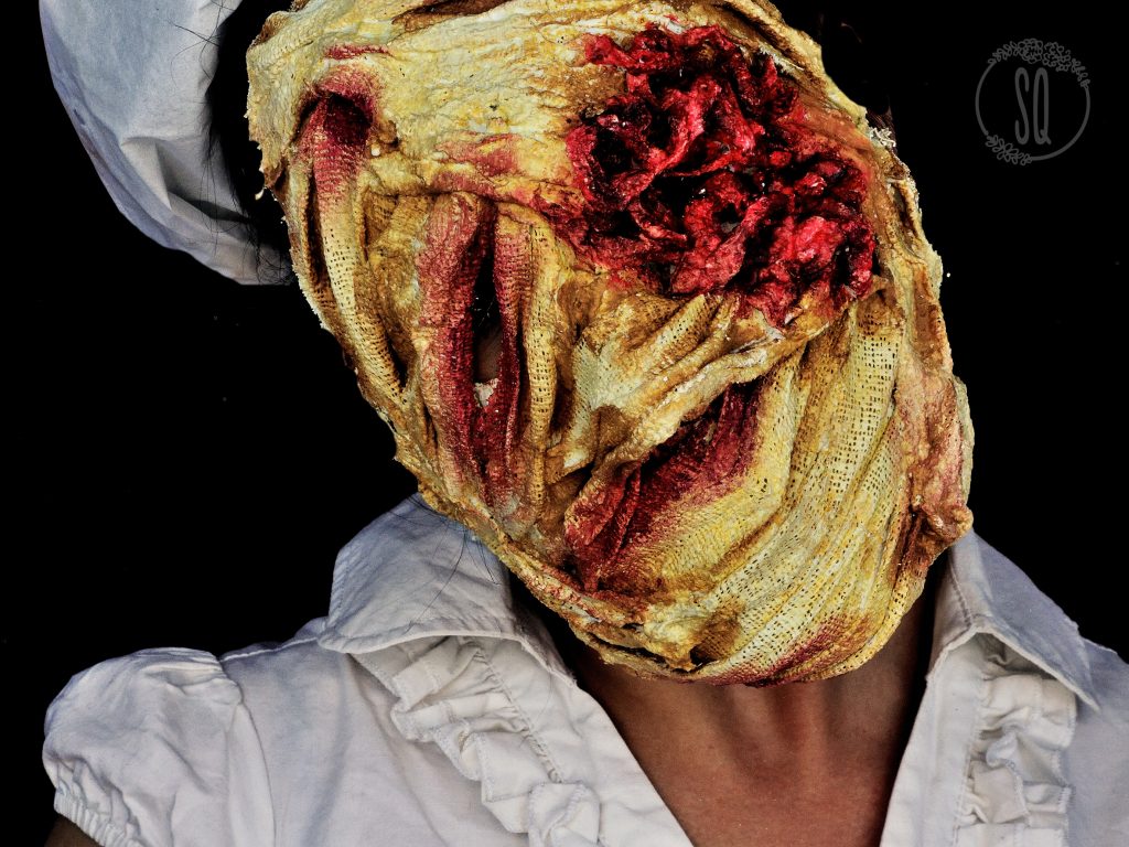 Tutorial máscara enfermeras de Silent Hill para Halloween