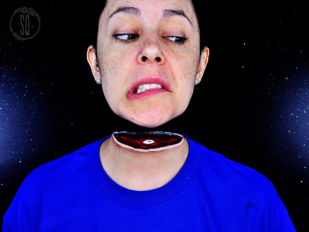 Not neck FX makeup effect tutorial