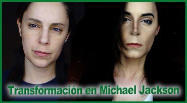 Maquillaje transformación en Michael Jackson
