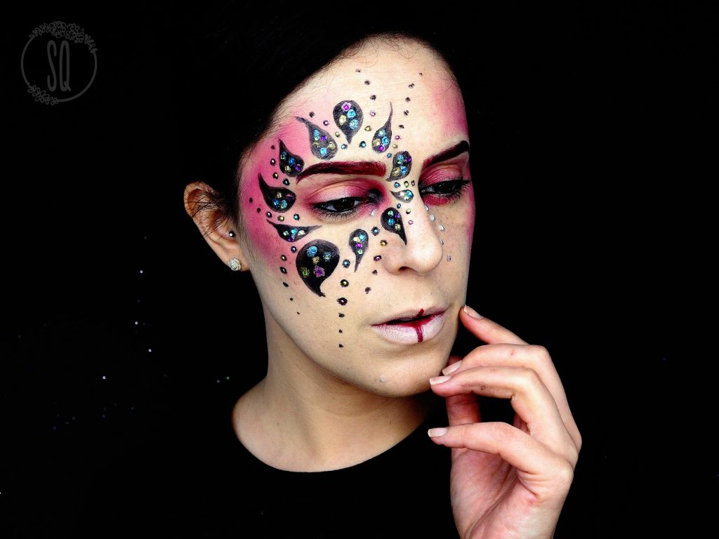 Carnival makeup tutorial Drops of light