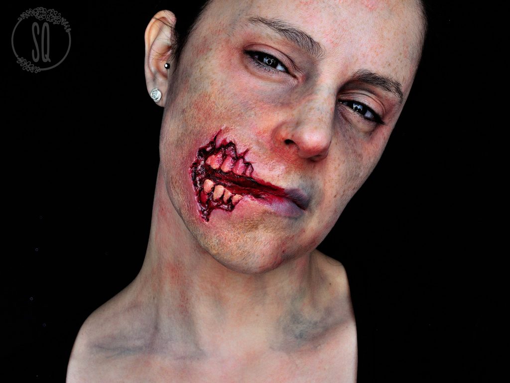 Tutorial of a very realistic Zombie with prosthetic