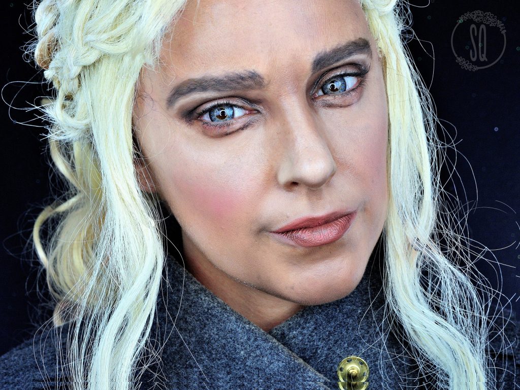 Makeup transformation into Daenerys Targaryan, Game of Thrones serie
