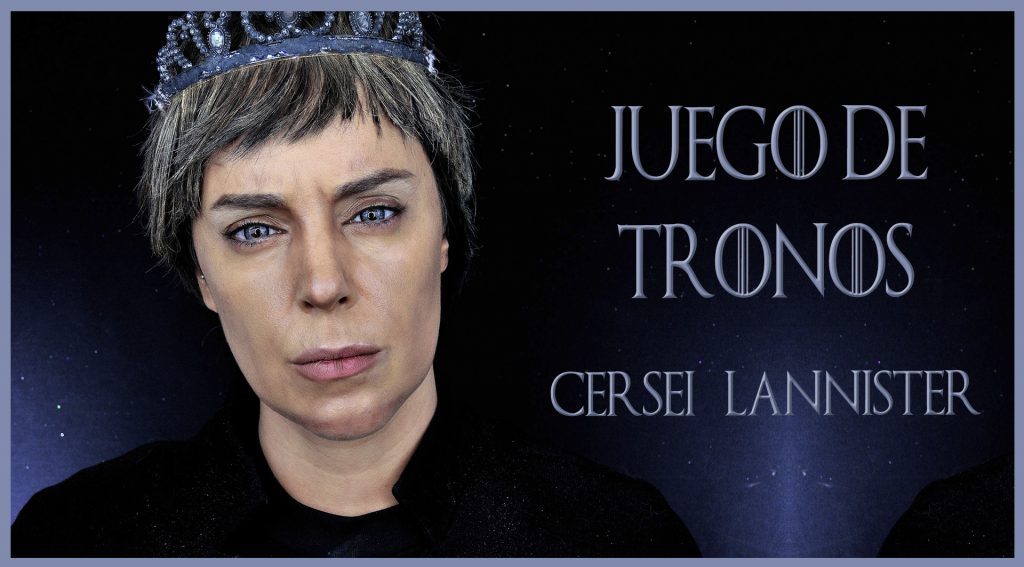Maquillaje transformación en Cersei, serie Juego de Tronos